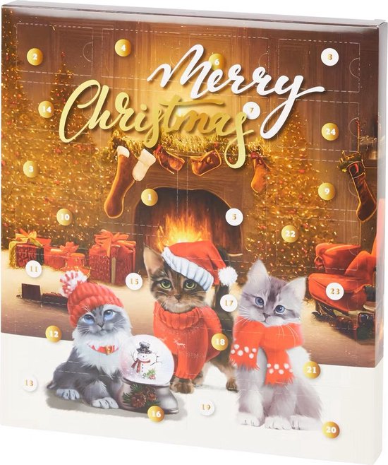 Advent calendar for cats and cats 2024 Advent calendar with cat