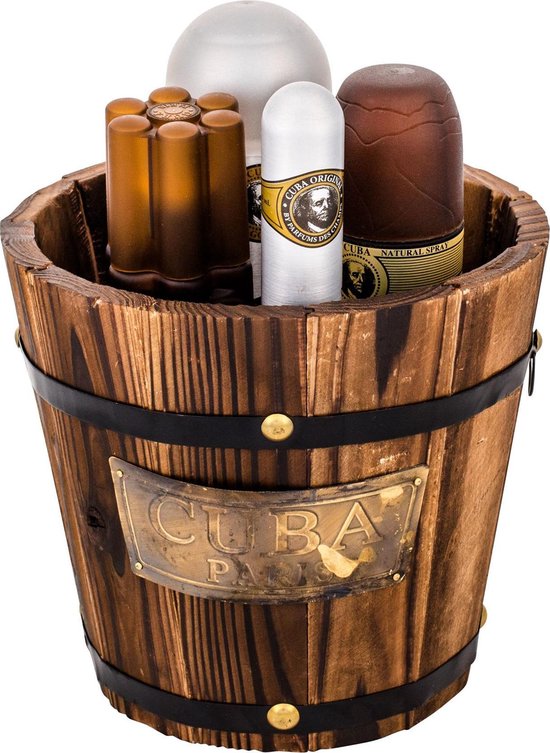 Cuba - Cuba Gold Gift Set 100 ml , aftershave Cuba Gold 100 ml deodorant 200 ml Cuba Gold and Cuba Gold 35 ml - 100ML